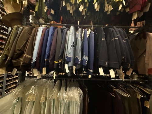 Collection of doormans clothing