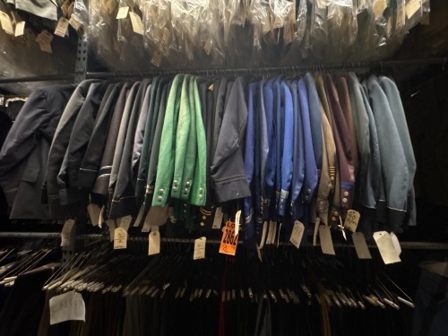Collection of hotel servers, doorman clothing