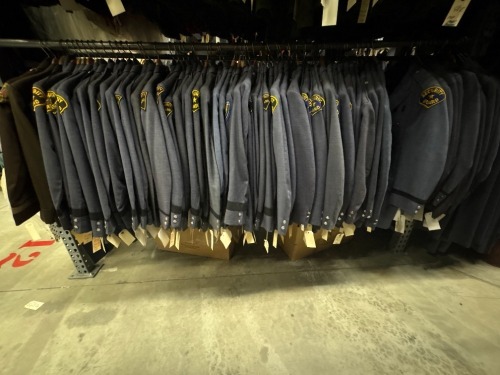 Collection of security guard clothing