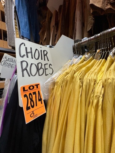 Collection of choir robes