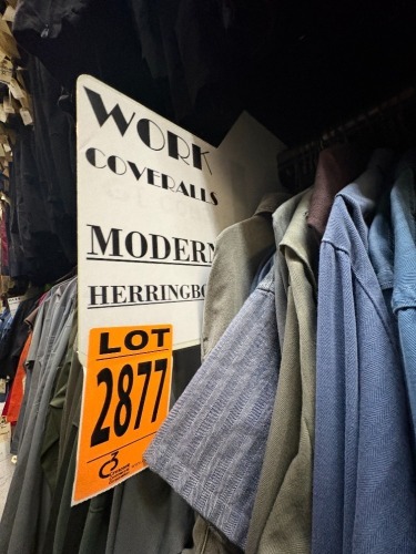 Collection of modern herringbone coveralls