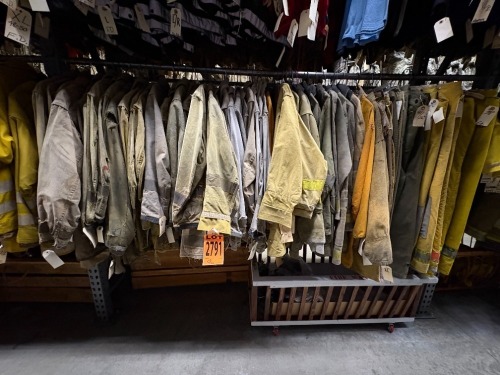 Collection of fire dept. clothing