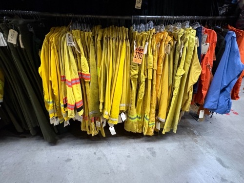 Collection of fire dept. clothing