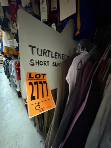 Collection of turtlenecks, short sleeves