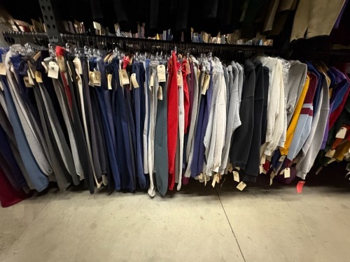 Collection of assorted sweatpants
