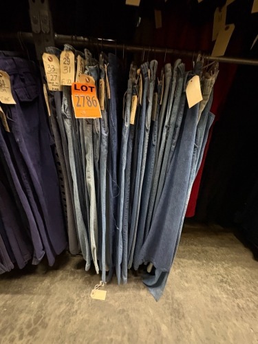 Collection of apporx (21) jeans