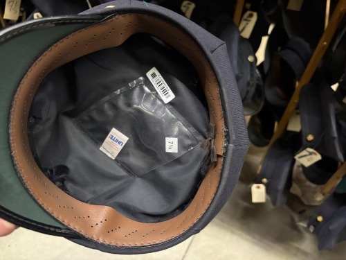 Collection of (30+) NYPD Hats with Rack
