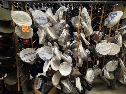 Collection of hats