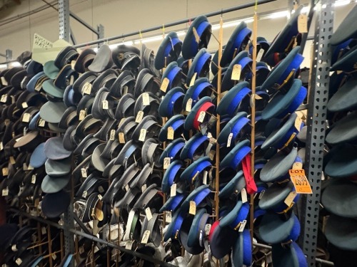 Collection of hats