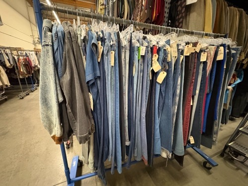 Lot of assorted Womens Denim Clothing