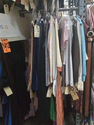 Collection of 70s era disco clothes, assorted