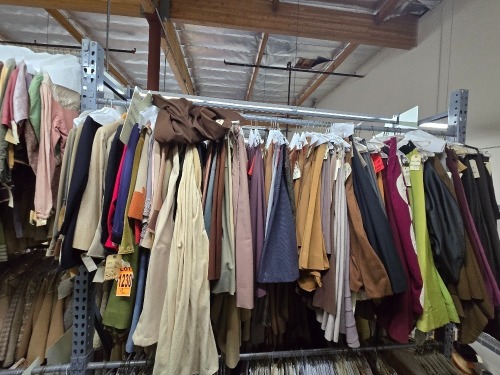 Collection of period riding suits