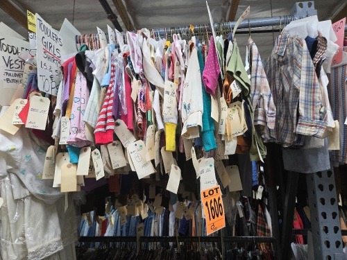 Collection of Toddler girls clothing, 1960s-90s era