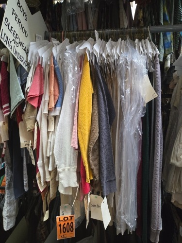 Collection of Boys period sleepwear and long underwear