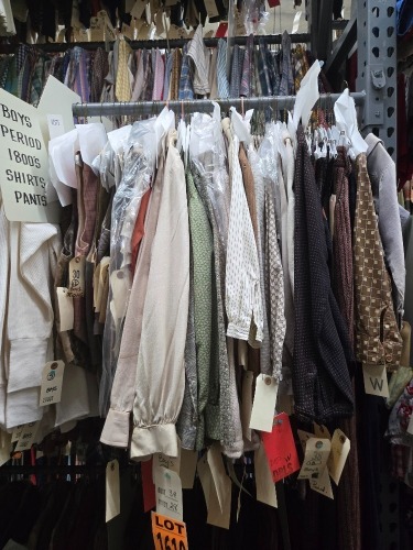 Collection of Boys period 1900s shirts and pants