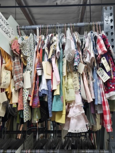 Collection of Toddler dresses, 1960s-1990s era