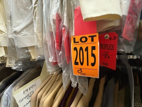Collection of assorted 1980's white dress shirts. Assorted sizes