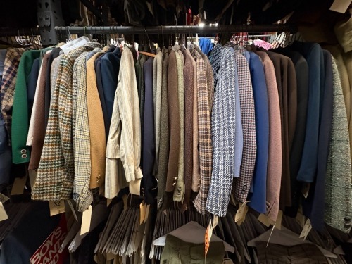 Collection of 1980-2000s era sports jackets