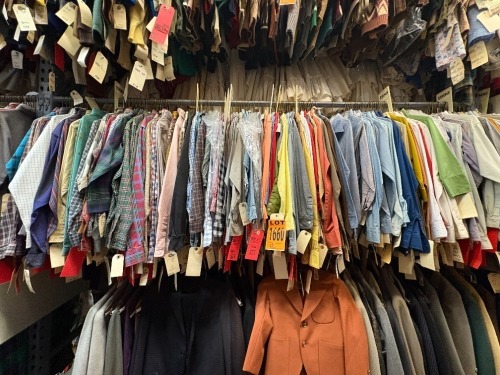 Collection of 1980-90s era shirts