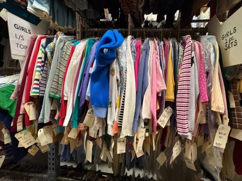 Collection of girls long sleeve tops
