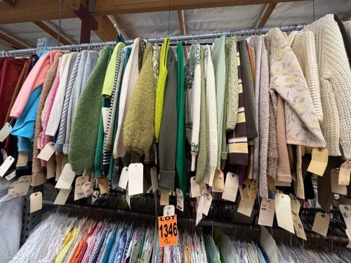 Collection of 1960s era sweater, pullovers