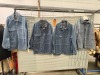 Collection of Jean Jackets