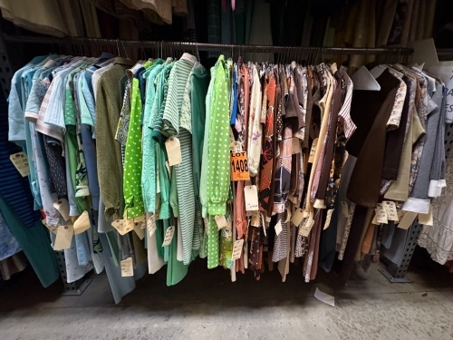 Collection of 1970s era dresses