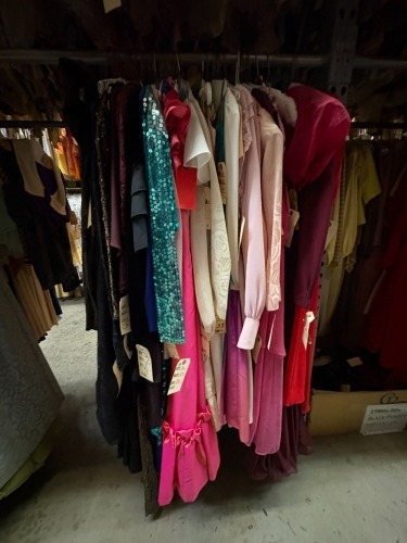 Collection of 1980s cocktail dresses