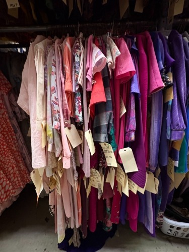 Collection of 1980s era housedresses