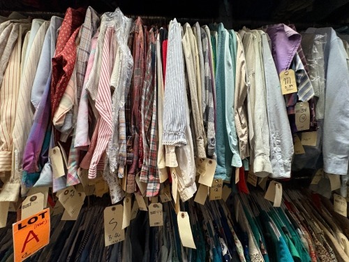 Collection of 1980s era shirts