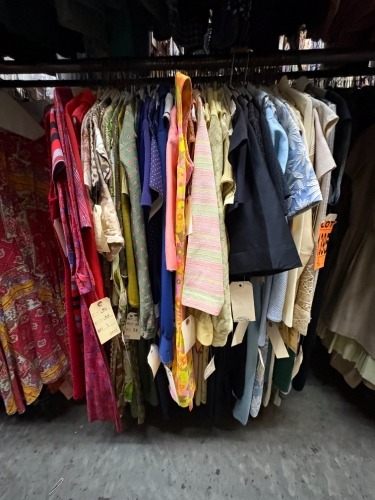 Collection of 1970s era dresses