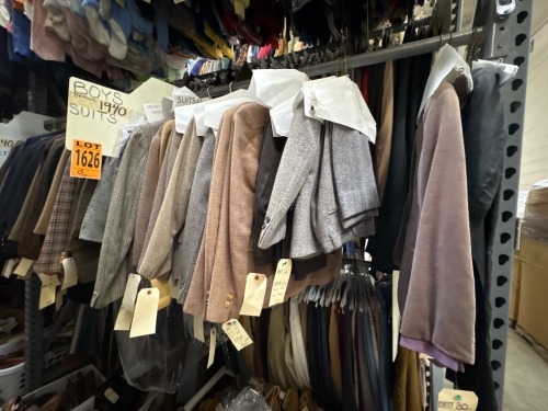 Collection of pre-1940's boy suits. Assorted sizes