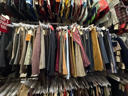 Collection of 1960's boy's pants. Assorted sizes
