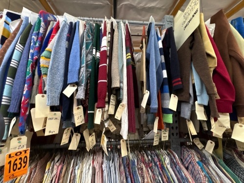 Collection of 1990's boy's sweaters. Assorted Sizes