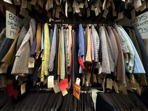 Collection of 1960's boy's sport jackets. Assorted sizes