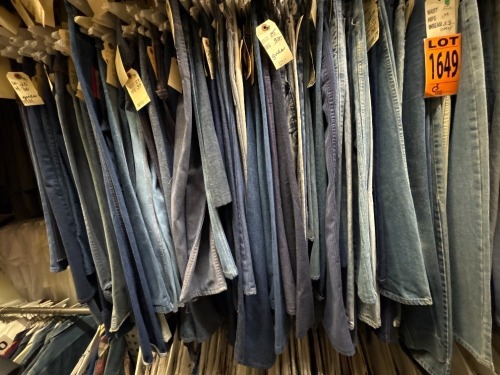 Collection of 1970's girl's jeans. Assorted sizes