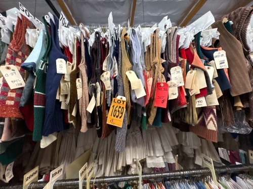 Collection of 1970's boy's vests. Assorted sizes