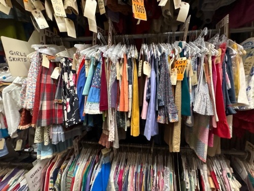 Collection of 1950's-1990's girl's skirts.