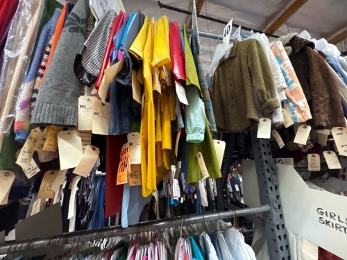 Collection of girl's ponchos/rain jackets.