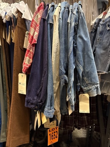 Collection of 1990's boy's jean jackets. Assorted sizes