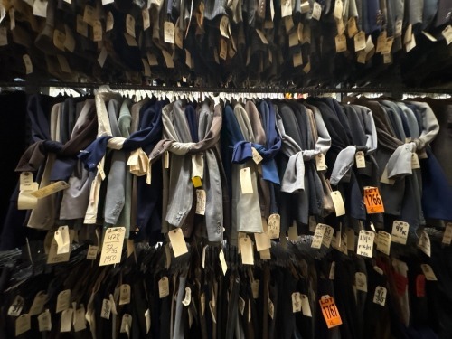 Collection of 1950's era suits