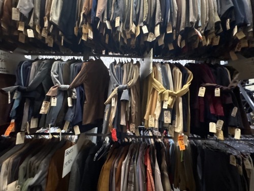 Collection of 1950's era suits
