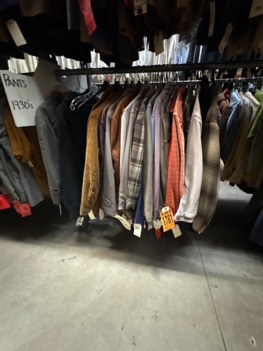 Collection of 1950's era suits