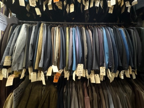 Collection of 1960's era 3pc suits, single button