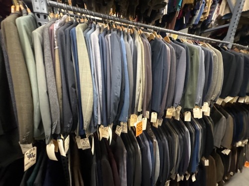Collection of 1950's era suits