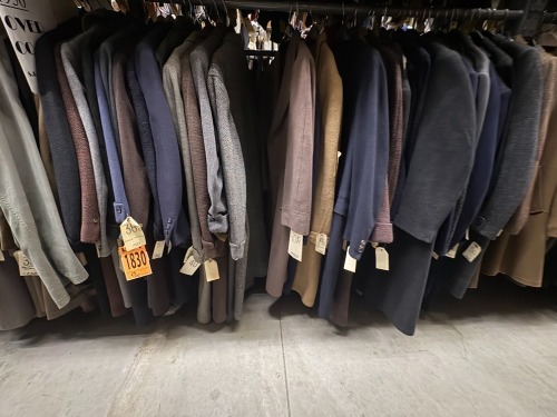 Collection of 1950's era overcoats