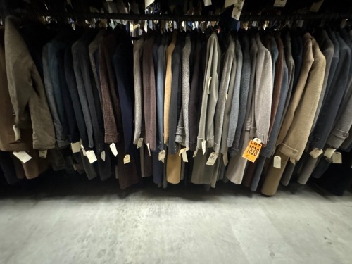 Collection of 1950's era overcoats