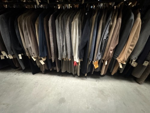 Collection of 1950's era overcoats