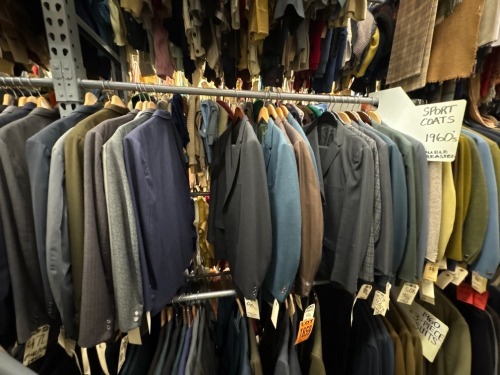 Collection of 1960's era double breasted sports coats