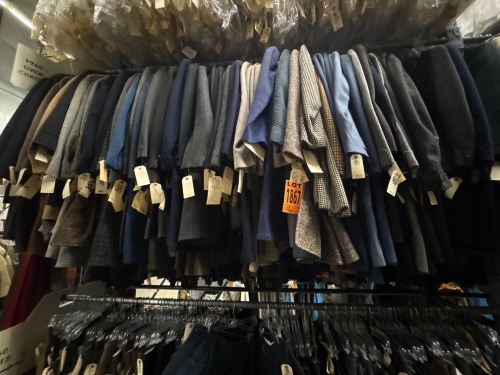 Collection of 1960's era overcoats